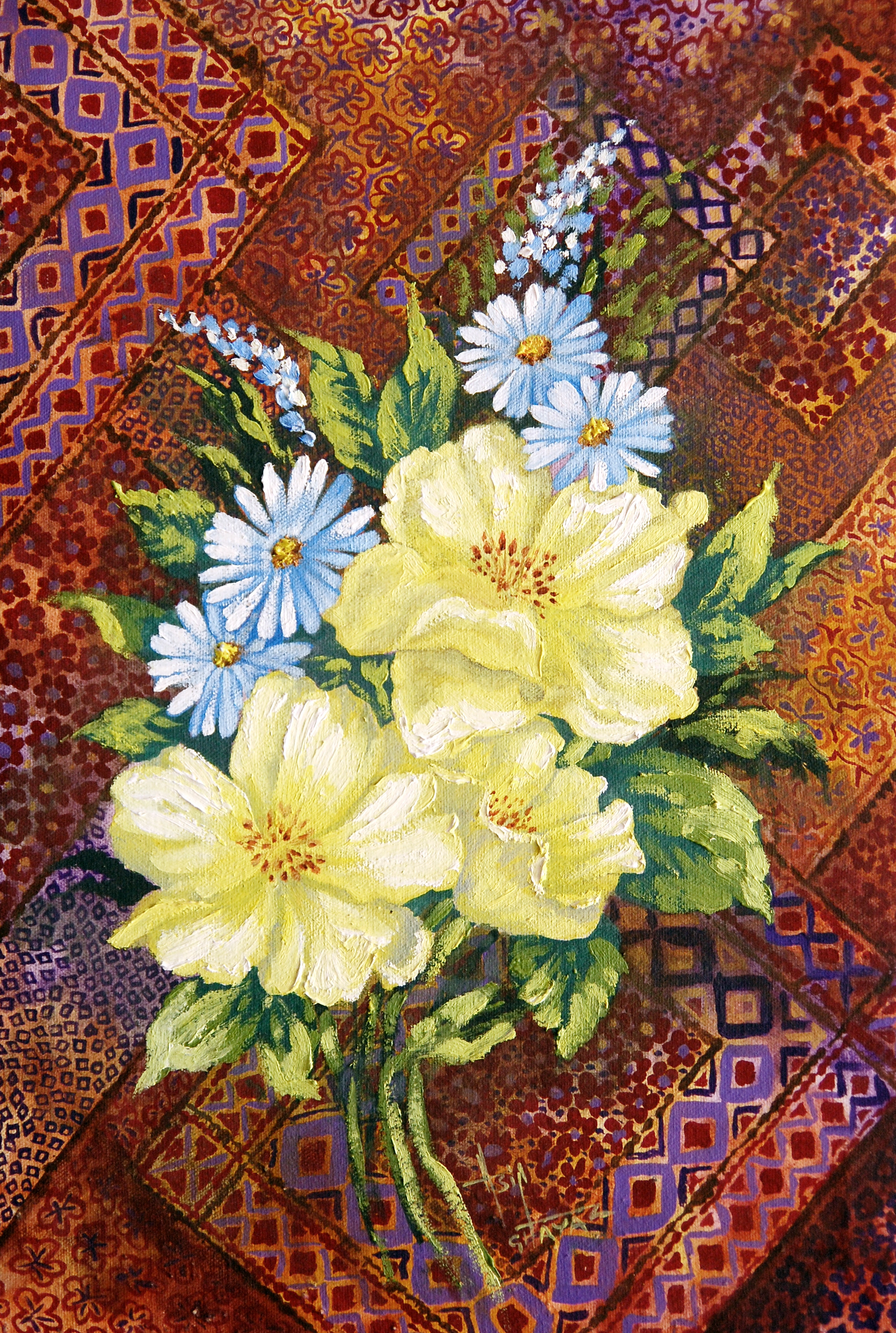 Creative mixed media artwork by Asif Ghayaz